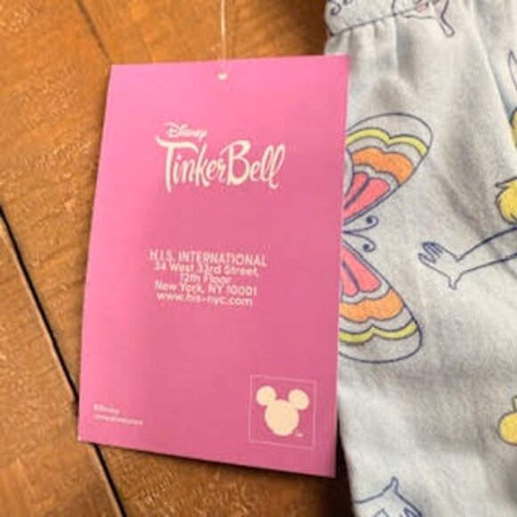Disney Toddler Dress, Tinker Bell Girls Dress, 4T Princess Dress, Blue Butterfly - Picture 7 of 8